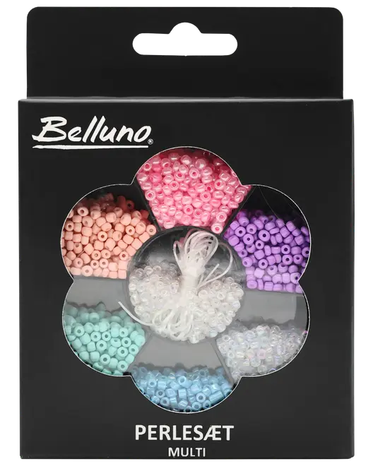 Pärlset - flerfärgat