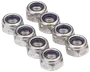 Låsmutter A4 M6 8st