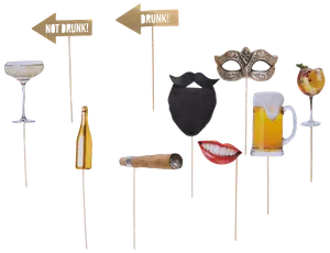 Selfiestick vuxna 10-pack