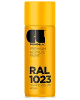 Cosmoslac premium akrylmaling spray, RAL 5018 turkisblå, 400ml dåse. Glat, blank finish til forskellige overflader. Nem aerosolpakning for jævn påføring.