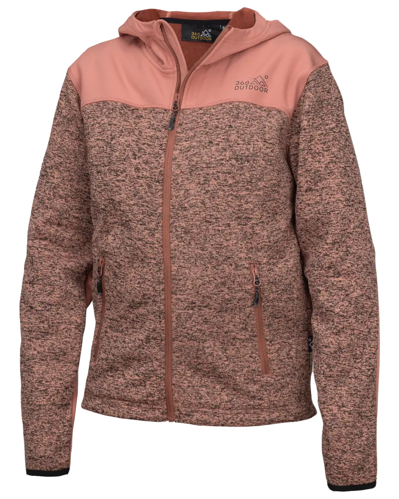 Fleece jakke dame