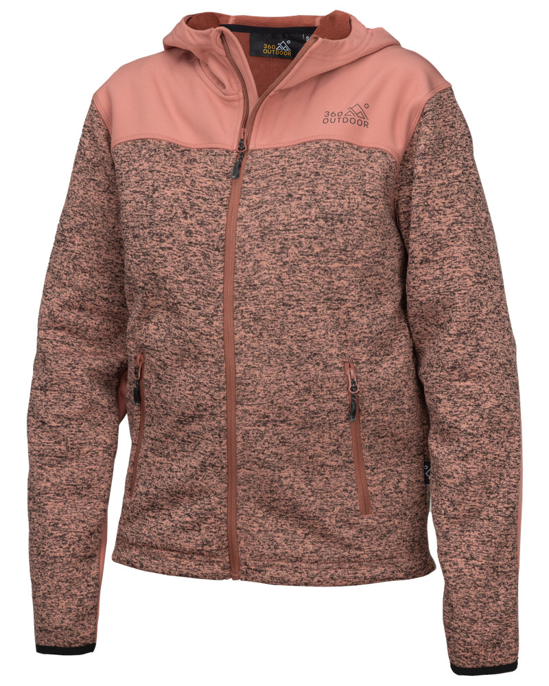 Fleece jakke dame