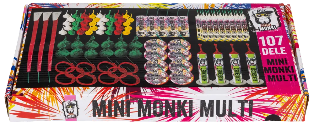 Mini Monki Multi sortiment 107 dele