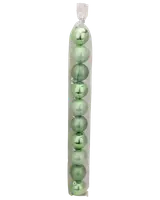  Julgranskulor Ø5 cm 10-pack - Ljusgrön
