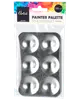 Malerpalette metal rektangel