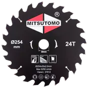 Mitsutomo Rundsavsklinge Ø254 x 30 mm 24T