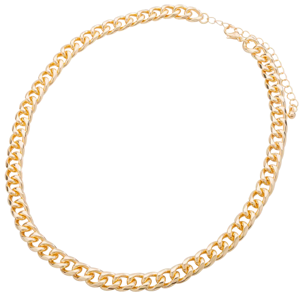 Halsband chunky - guld