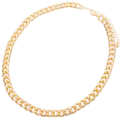 Halskæde chunky - guld