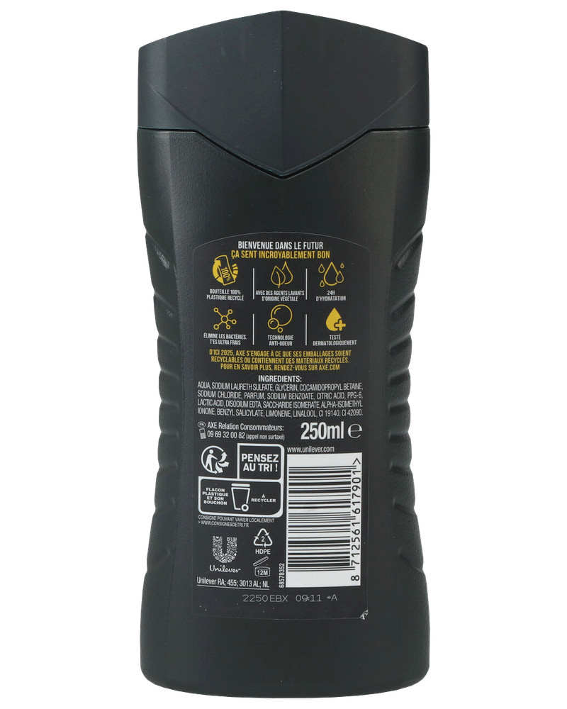 AXE Showergel 3in1 - black