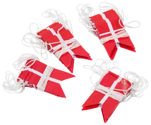 Flagguirlander 4 stk. 2 m