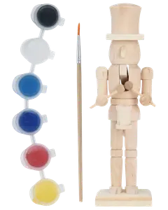 NÖTKNÄPPARE 18 CM MÅLA SJÄLV