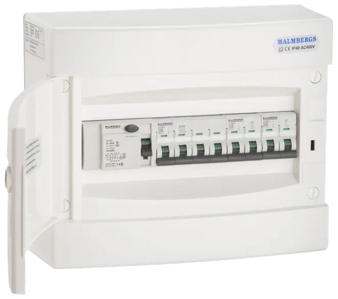 Normcentral färdigmonterat - 12 moduler