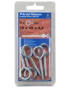 Øjeskrue Ø4,4 x 40 mm 5-pak