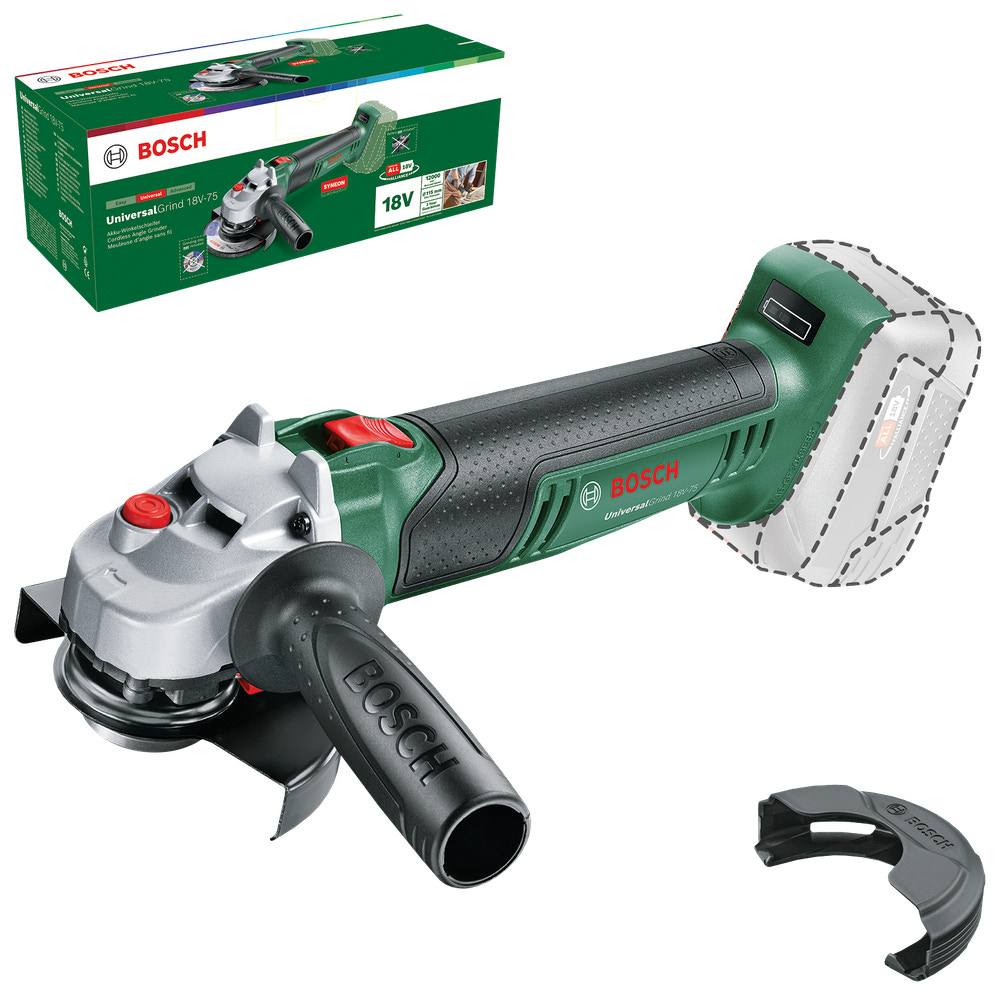 Bosch Vinkelsliber UniversalGrind Ø115 mm 18V-75