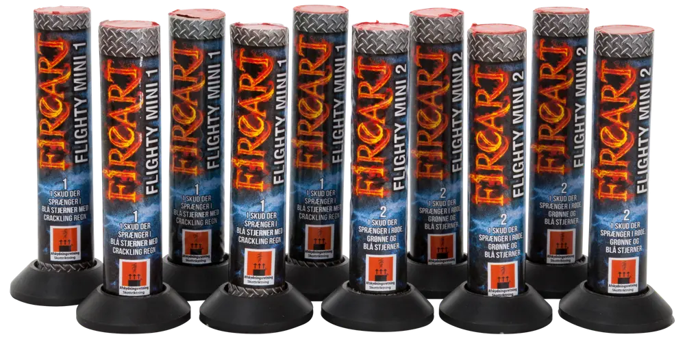 FireArt Flighty Mini single shot 10-pak
