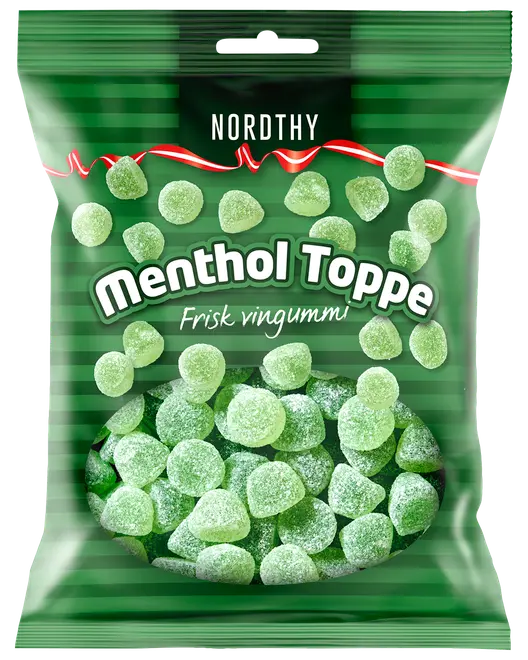 NORDTHY Menthol toppe 170 g