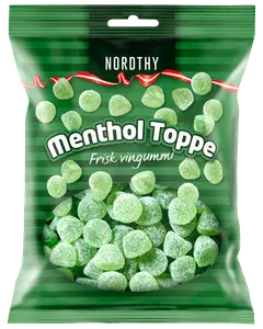 NORDTHY Menthol toppe 170 g