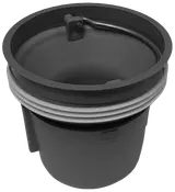 Självrengörande vattenlås