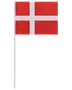 Papirflag på pind - 40cm 10-pak