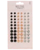 Trykknapper 60 stk. 3 str.