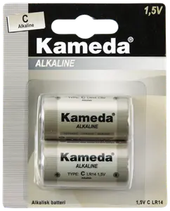 Kameda Alkaline batteri - C 2-pak