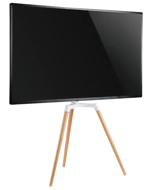 SINOX TV-stativ 50”-65” - bok/vit