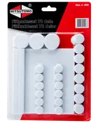 Mitsutomo - Filtpudesæt hvid 78 dele