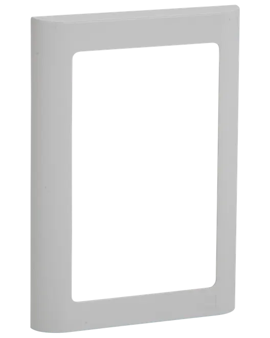 LK FUGA Design ramme SOFT 63 1½ modul - lysegrå