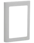 LK FUGA Design ramme SOFT 63 1½ modul - lysegrå