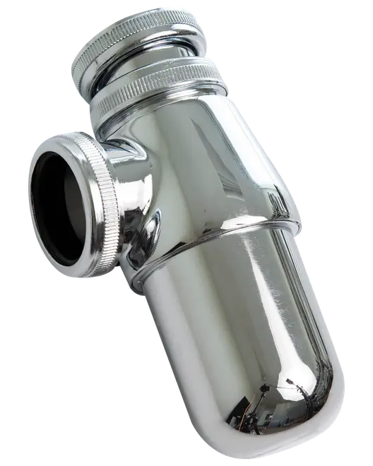 Vattenlås 1 1/4\"x32mm krom