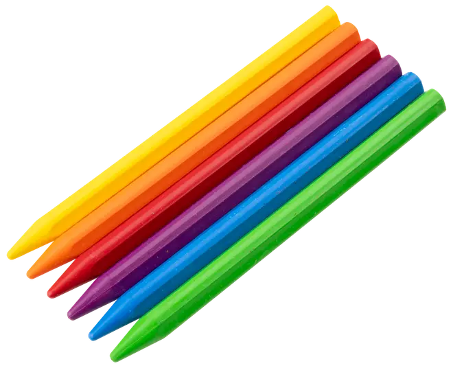 Milan Farvekridt 6 stk.