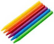 Milan Färgkritor 6 st.