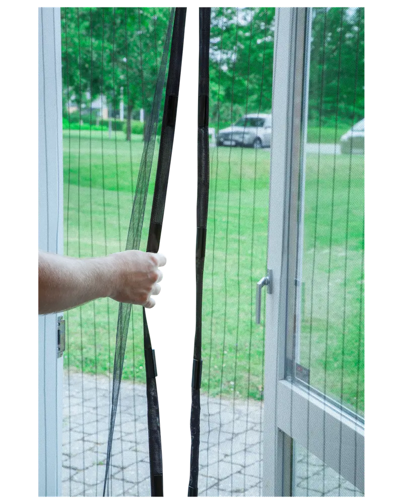 Schuster Myggnät för dörr - svart