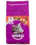 Whiskas Tørfoder 1 år+ med oksekød 3,8 kg
