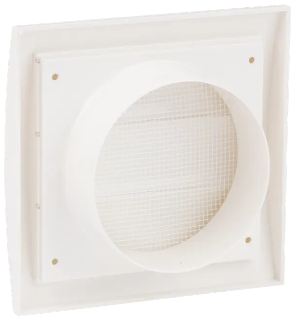 Lamellventil fyrkant - passar Ø100 mm