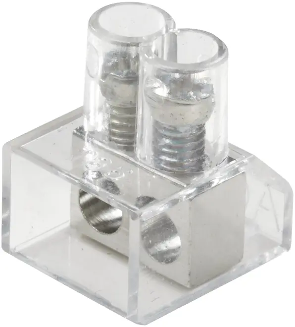 Kopplingsklämma dubbel 10 mm² 100-pack