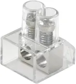 Kopplingsklämma dubbel 10 mm² 100-pack