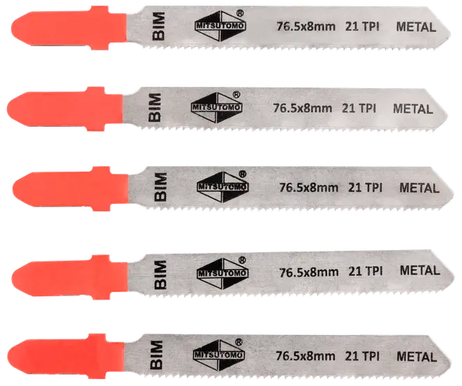 Mitsutomo Sticksågblad Metall 21T 5 st.