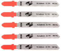 Mitsutomo Stiksavsklinger Metal 21T 5 stk.