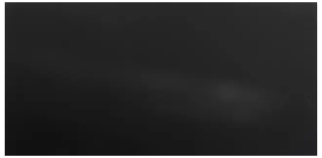 Matt svart rektangulär plattpanel med tunn ram och minimalistisk design.
