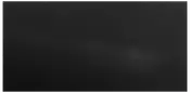 Matt svart rektangulär plattpanel med tunn ram och minimalistisk design.