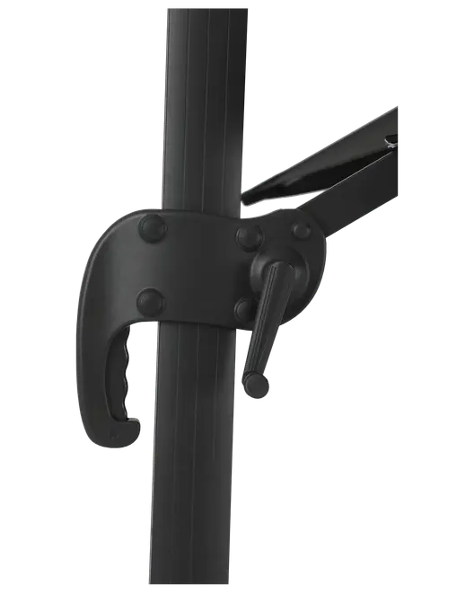 Hängande parasoll med solcellsbelysning Ø3 m