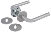 Dörrhandtag L-form rostfritt stål - 19 mm