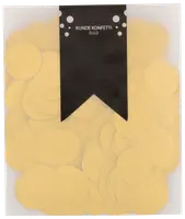 Konfetti runda - olika färger