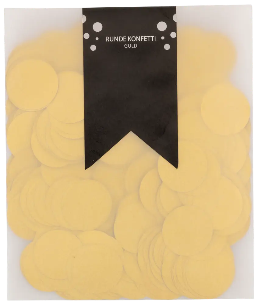 Konfetti runda - olika färger
