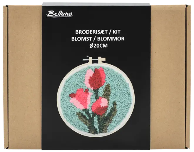 Broderisæt - Blomst