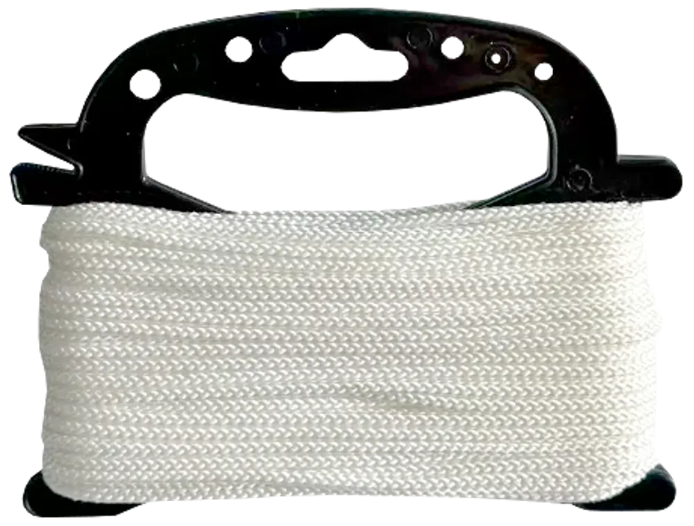 Kakelsnöre 3 mm x 20 m - Vit