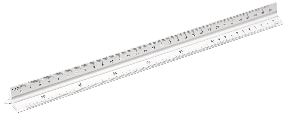 Mitsutomo Lineal trekantet 30 cm