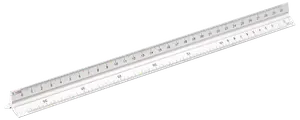 Mitsutomo Lineal trekantet 30 cm