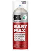 Cosmos Lac Easy Max akrylspraymaling, 400 ml dåse, rød etiket, egnet til metal, træ, stof og plast, dobbelt dækning, ingen primer nødvendig, satin finish.